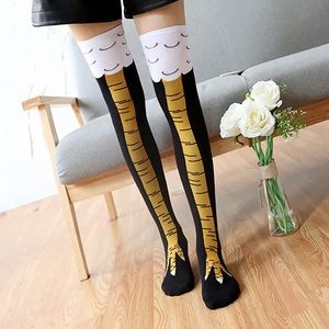 Chicken Leg Socks Thigt-High